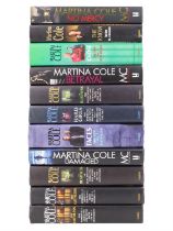 11 books by Martina Cole including "Faces", etc