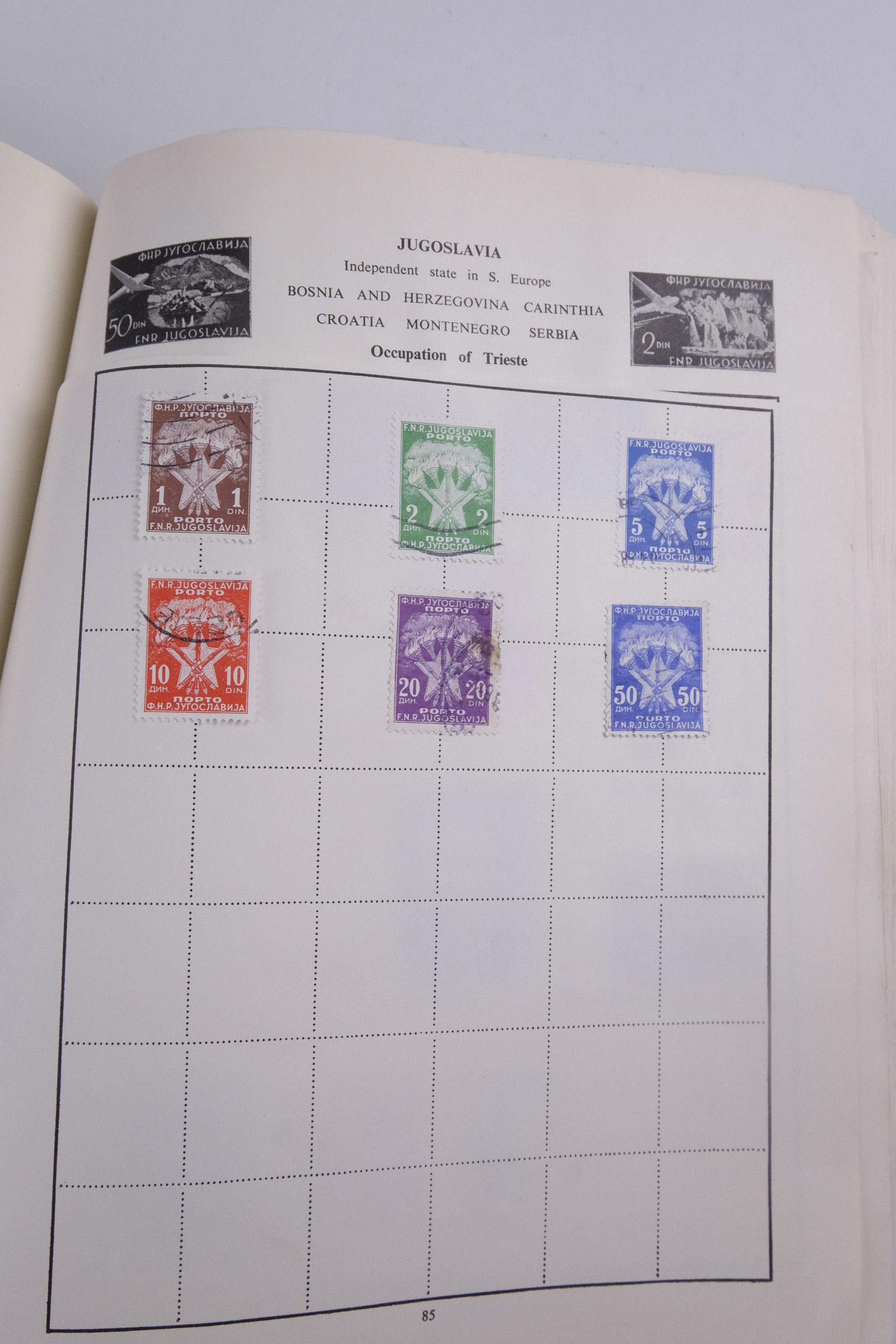 An album of world stamps together with another similar juvenile album, Festival of Britain 1951 - Image 56 of 78