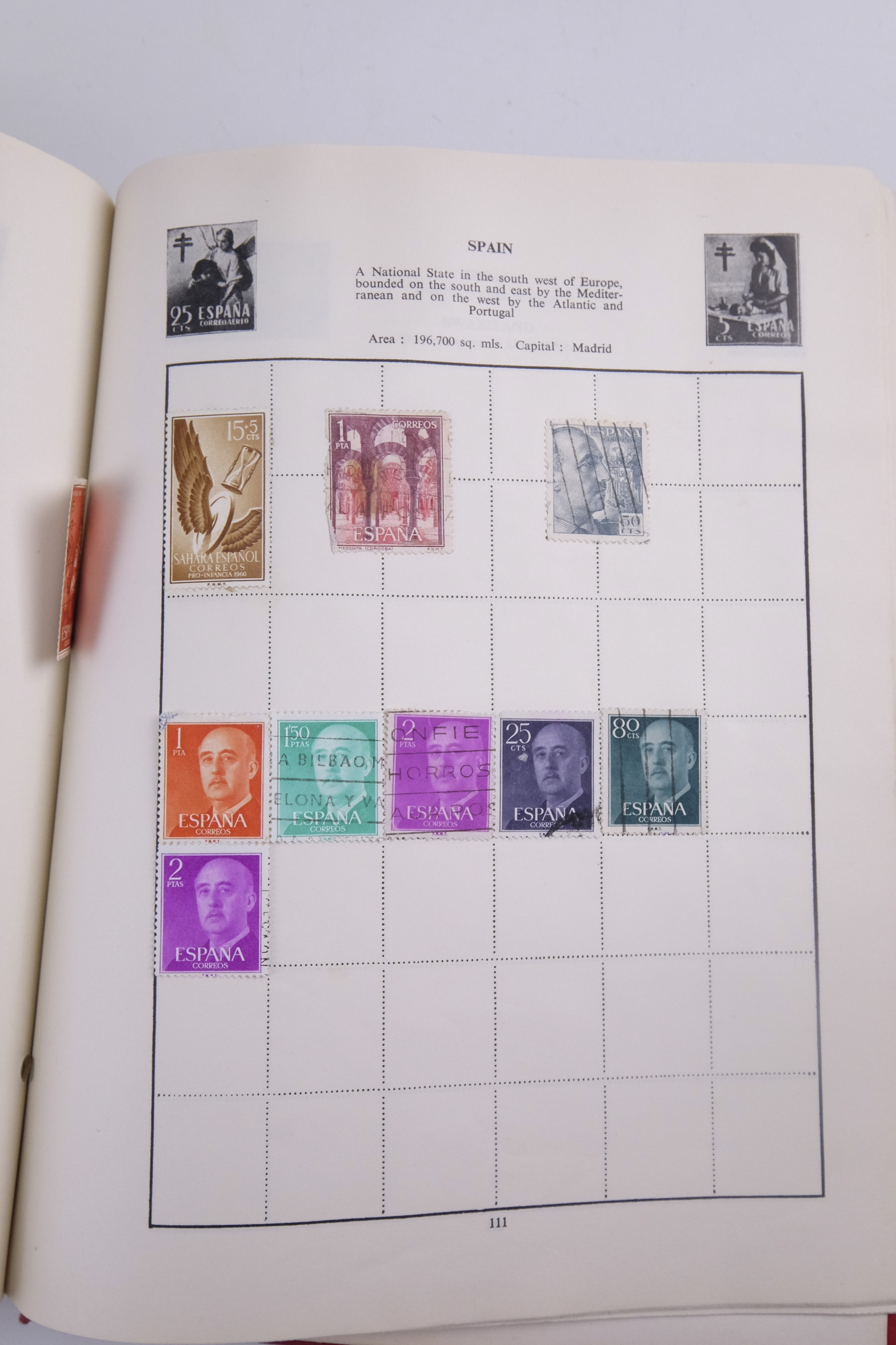 An album of world stamps together with another similar juvenile album, Festival of Britain 1951 - Image 72 of 78