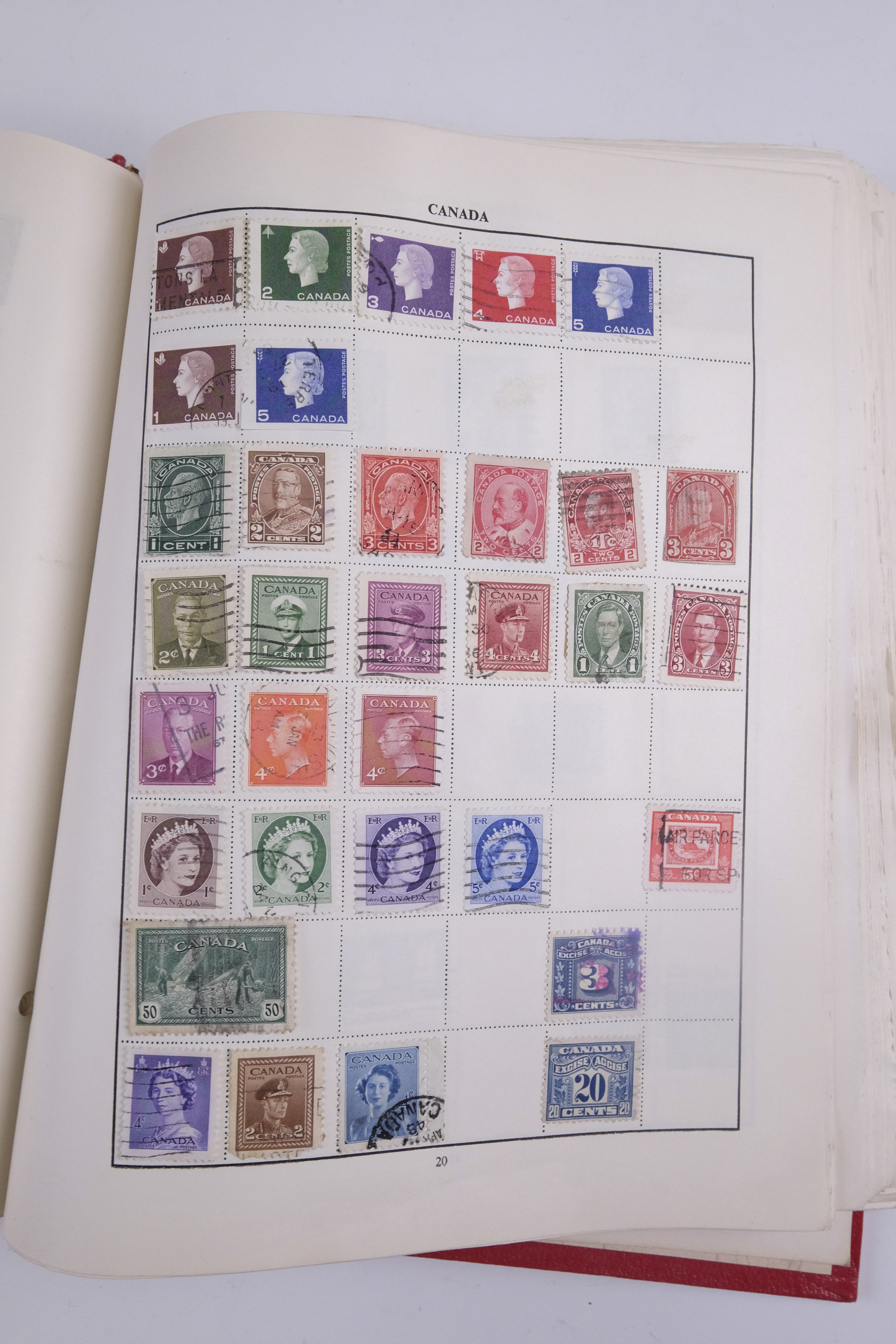 An album of world stamps together with another similar juvenile album, Festival of Britain 1951 - Image 30 of 78