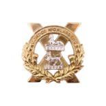 A Gordon Highlanders officer's sporran badge, 52 mm x 53 mm