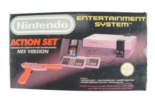 [ Vintage Video Game ] A Nintendo Entertainment System NES Version Action Set