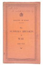 Ministry of Works, "The Supplies Division at War, 1938-1945", 1946, 17pp