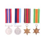 A Second World War campaign medal group in issue carton, including a Burma Star