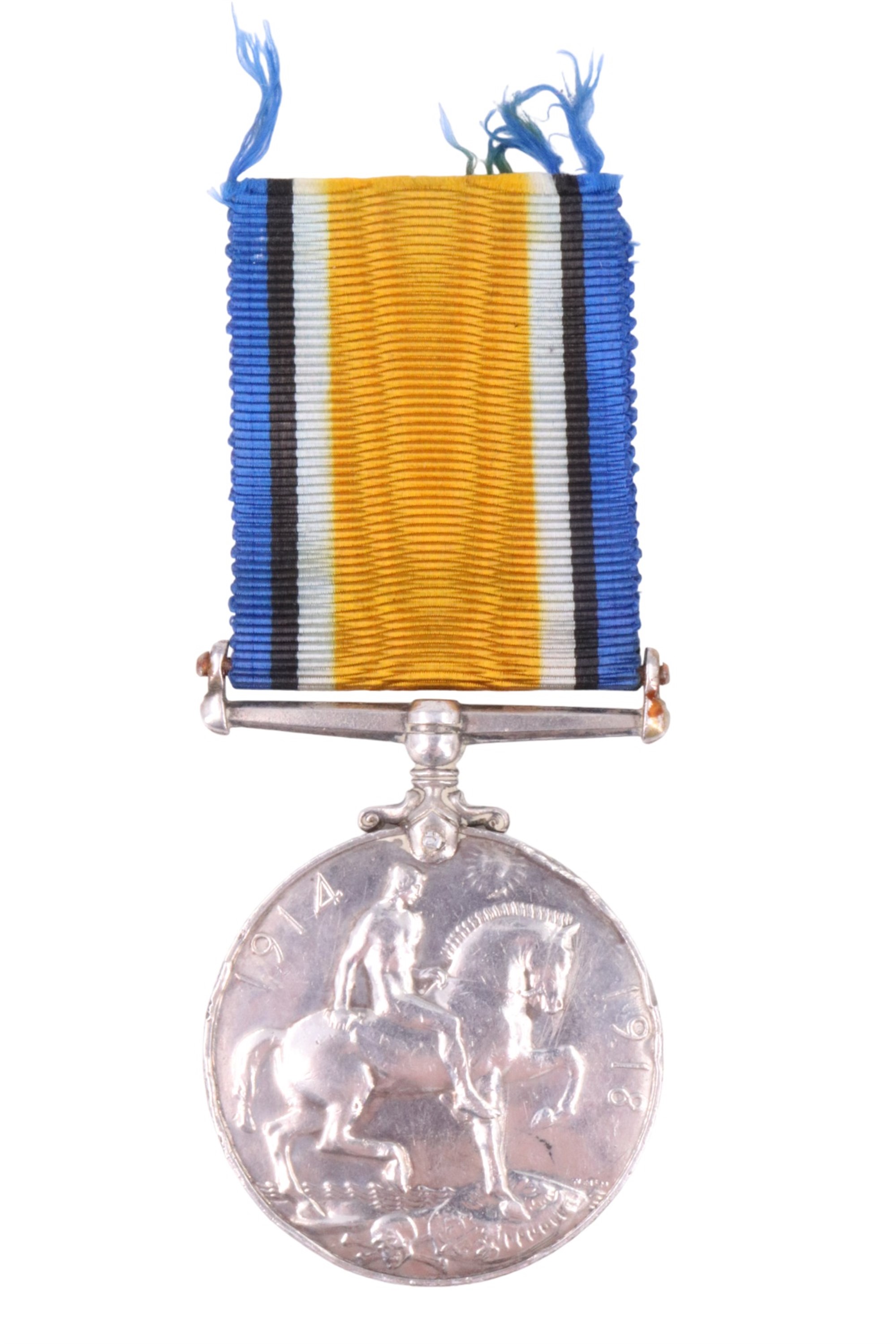 A British War Medal to 10590 Corp. James Baker, 2nd Border Regiment - Image 2 of 5