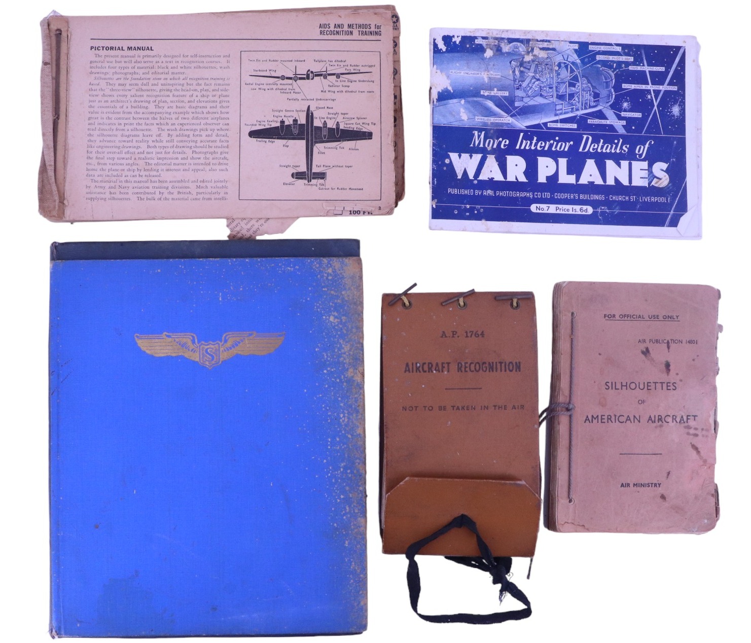 [ Military aircraft / aviation / RAF ] Second World War RAF aircraft recognition handbooks, a