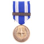 A NATO Medal, boxed