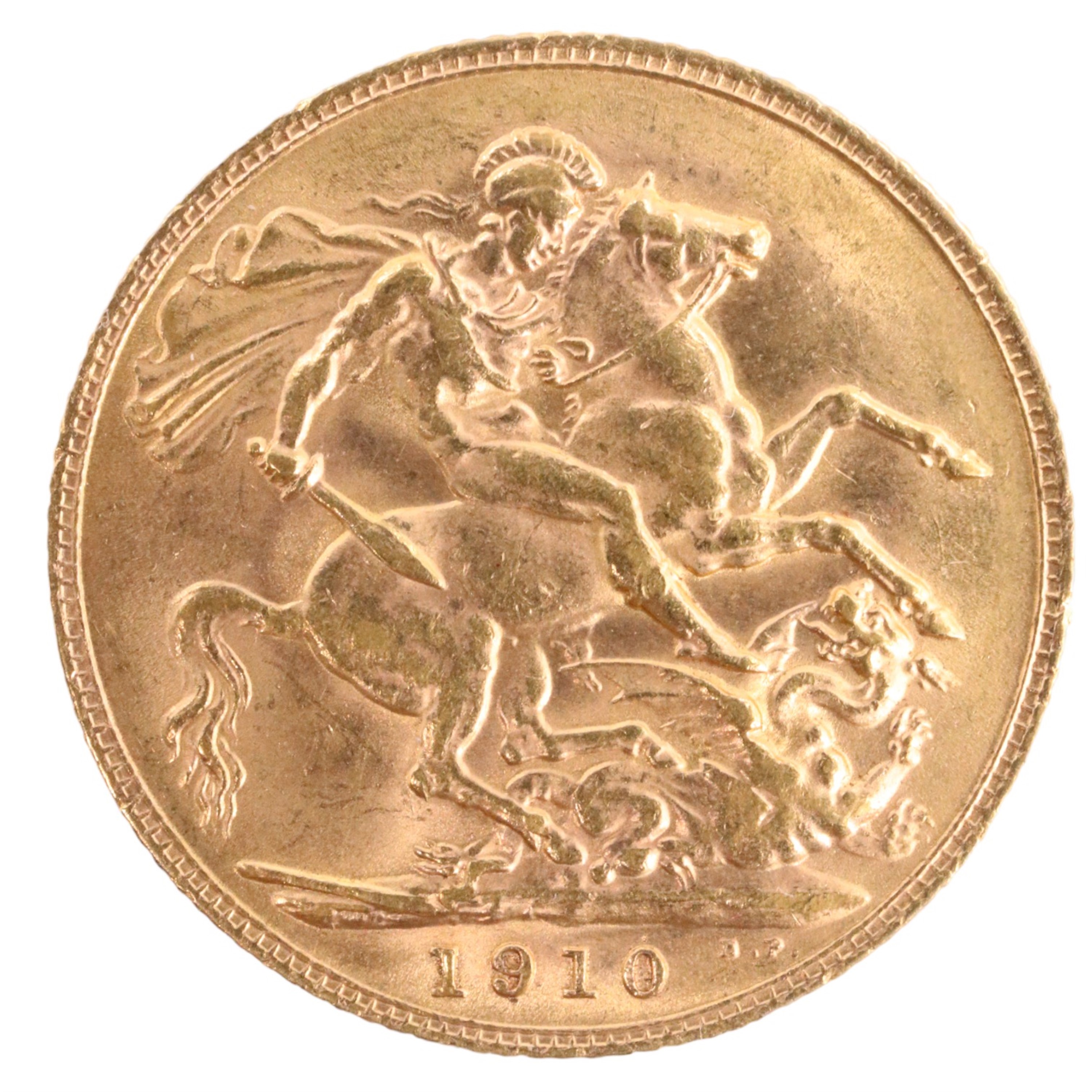 A 1910 gold sovereign - Image 2 of 2