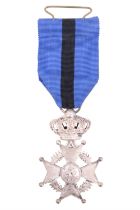 A Belgian Knight of the Order of Leopold Medal