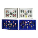 Two 1980s W Britain limited edition boxed diecast toy soldier sets, comprising "The Parachute