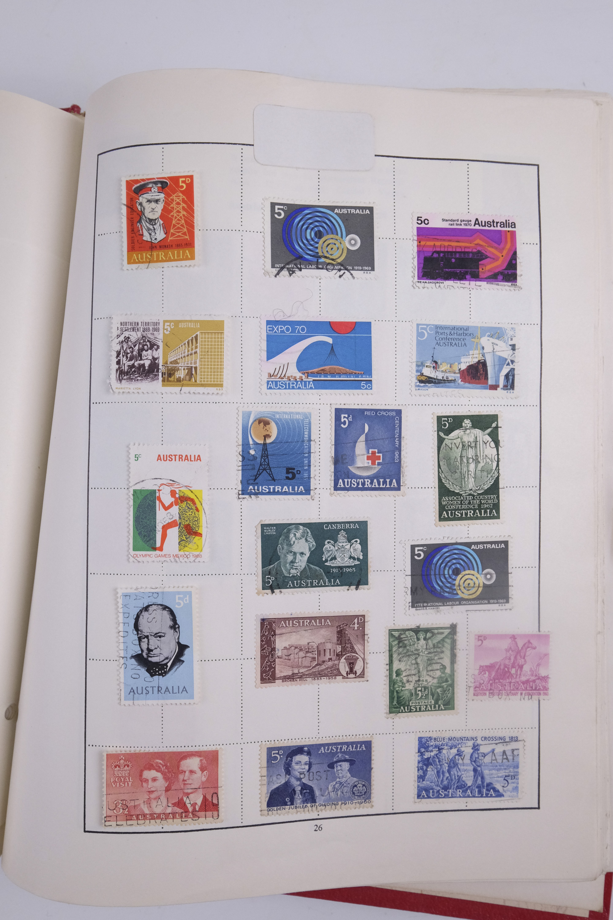 An album of world stamps together with another similar juvenile album, Festival of Britain 1951 - Image 22 of 78