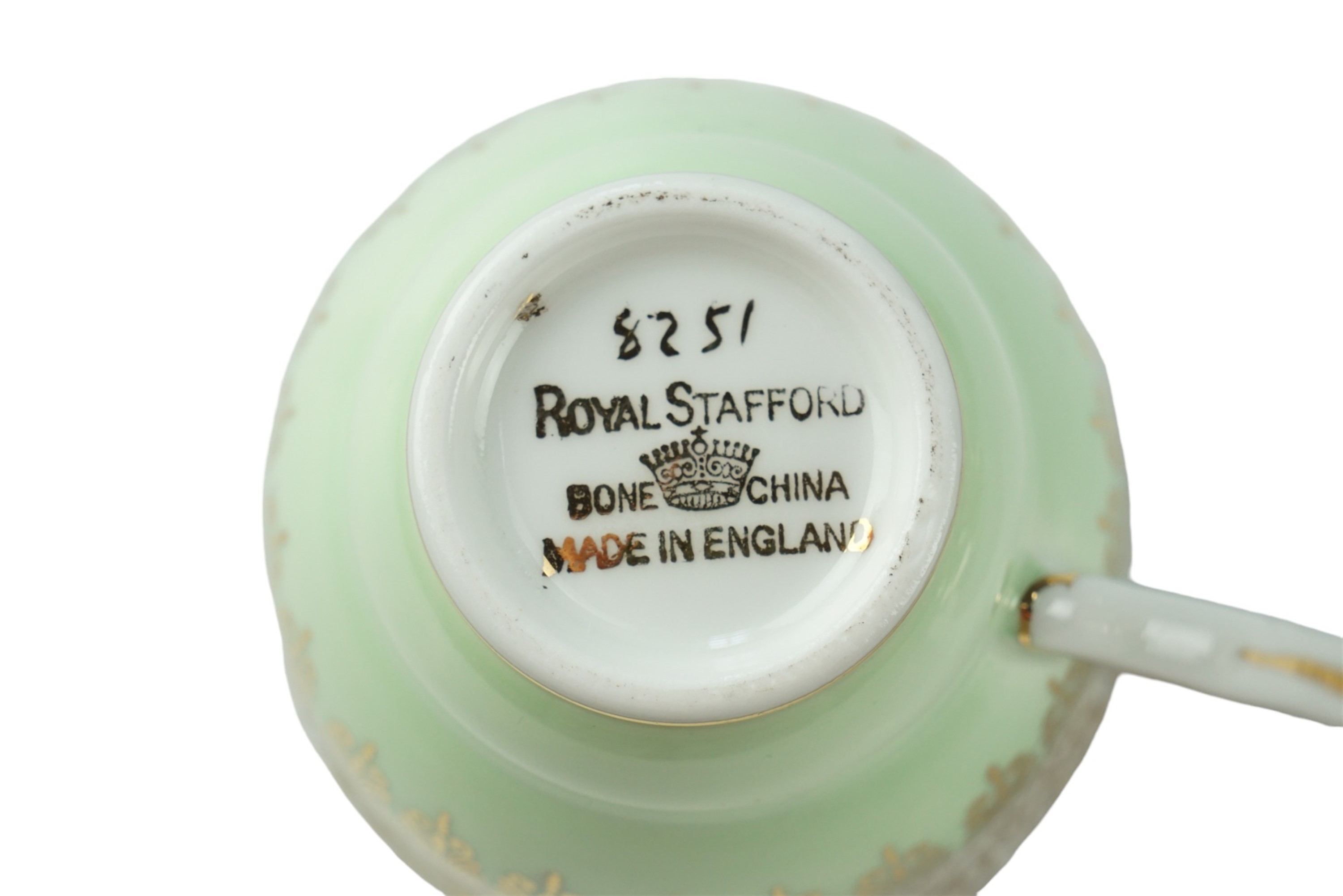 A Royal Stafford gilt decorated tea set - Image 2 of 2