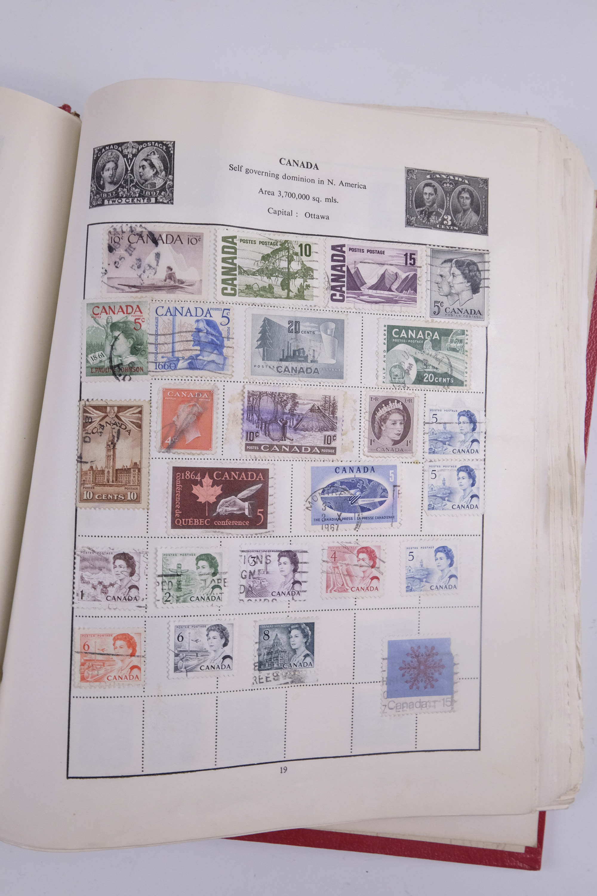 An album of world stamps together with another similar juvenile album, Festival of Britain 1951 - Image 29 of 78