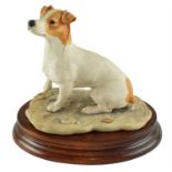 A Border Fine Arts Jack Russell Terrier (bitch), MTO5B, boxed, 15 cm