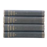 William Yarrell, "A History of British Birds", 4 volumes, London, John Van Voorst, 1871-1885, gilt