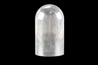 A small glass dome, 11 cm x 20 cm
