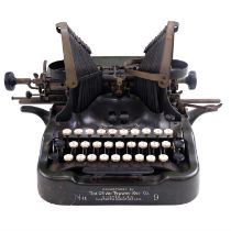 An early 20th Century Oliver typewriter, No.9, manufactured by 'The Oliver Typewriter Co', 79