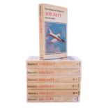 Seven copies of The Observer's Book of Aircraft