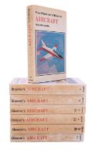 Seven copies of The Observer's Book of Aircraft