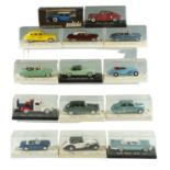 A quantity of Solido Age d'Or diecast toy cars, including a Cadillac 85, a Delage D 8/120, a Dodge