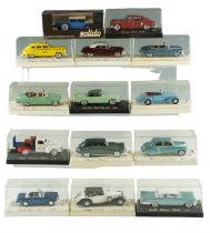 A quantity of Solido Age d'Or diecast toy cars, including a Cadillac 85, a Delage D 8/120, a Dodge