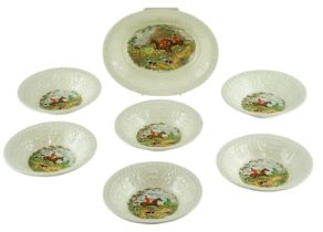 A Wedgwood "Wellesley" dessert set, pattern 1034