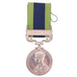 An India General Service Medal with Waziristan 1921-24 clasp to 3590217 Cpl H Levington, Border