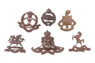 Officers' Service Dress cap and collar badges