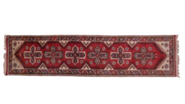 A Turkish (Dosemealti) hand-knotted wool-pile runner, with certificate, 300 x 70 cm
