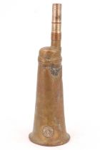 An early 20th Century King of the Road car bulb horn, 26 cm