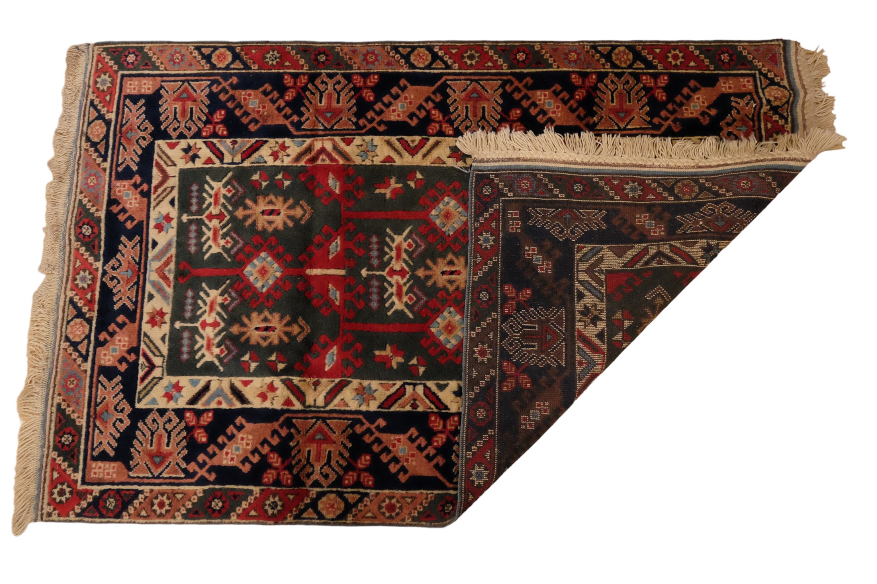 A Turkish (Dosemealti) hand-knotted wool-pile rug, with certificate, 185 x 125 cm - Image 3 of 4
