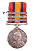 Queen's and King's South Africa Medals to 1469 Pte P McDonald, 1st Border Regiment