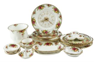 Royal Albert Old Country Roses cake stands, plates, dishes, etc