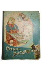 F E Weatherly, "Magic Pictures. A Book of Changing Scenes", Bavaria, E P Dutton & Co, 1895
