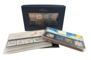 A Royal Mail Millennium Collection boxed set of mint presentation GB stamp packs