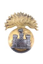 Alate 19th / early 20th Century Royal Inniskilling Fusiliers officer's cap badge, 40 mm