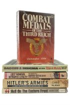 A small group of books on the German Third Reich including Ailsby, "Combat Medals of the Third