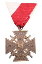 A Second World War Austrian veteran's medal