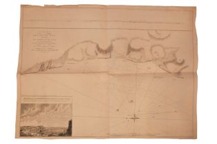 [ Map ] "Survey of Boulogne Bay ordered by The Secretary of State for the War Department to be