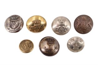 A Victorian 1st Dorsetshire Rifle Volunteers and other Victorian military buttons
