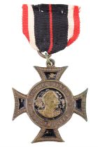 An Imperial German Saxon Krieger-verein Bruchmühlen Veteran's Medal