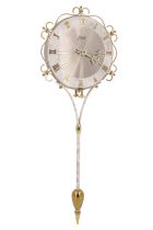 A Schatz Queen Anne wall clock, circa 1950s, in original packaging, 54 cm