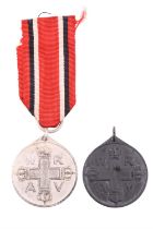 Two Imperial German Red Cross Honour Medals