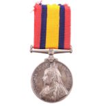 A Queen's South Africa Medal to 9431 Pte A J Watts, RAMC, with research papers
