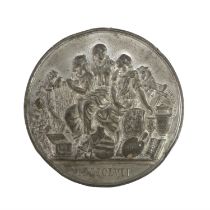 An EPBM 1857 Manchester Exhibition of Art Treasures commemorative medallion, 63 mm