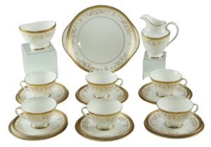 A Royal Doulton "Belmont" tea set