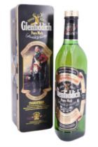 A bottle of Glenfiddich Pure Malt Scotch Whisky, in presentation tin, 700 ml