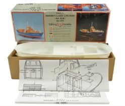 A Billing Boats model kit of a R.N.L.I Waveney Class - Lifeboat