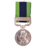 An India General Service Medal with Afghanistan NWF 1919 clasp to 56965 Pte W Roberts, Liverpool