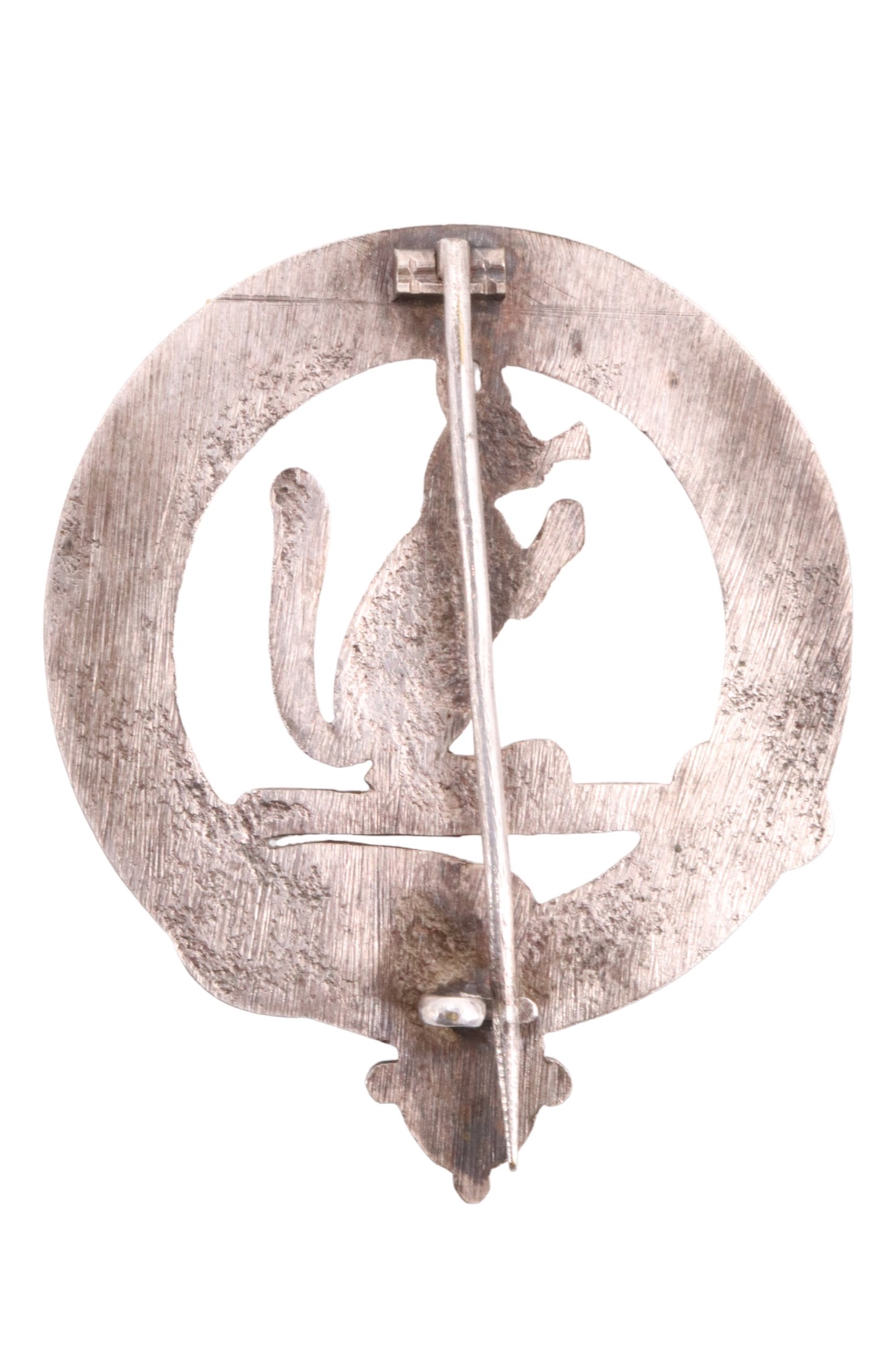 A Scottish clan brooch, 59 mm - Image 2 of 2